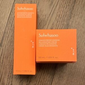 Sulwhasoo Ginseng Rejuvenating Serum & Cream